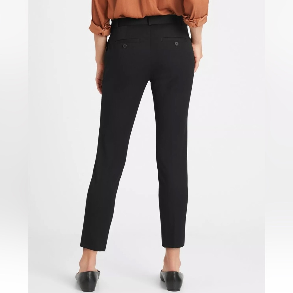 Banana Republic Black Wool Avery Pant - 2s - Petite - Picture 2 of 6